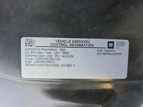 Used 2020 Chevrolet Corvette Stingray Premium Cpe w/ 3LT Preferred Equipment Group image 36