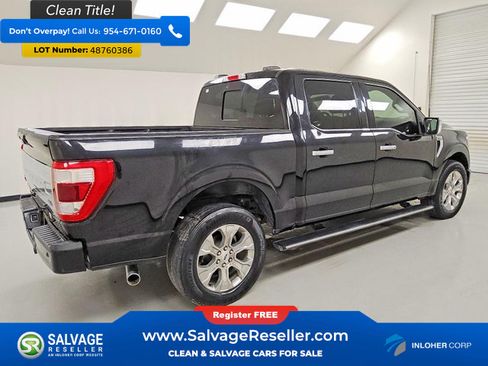 Used 2021 Ford F150 Platinum RWD image 4