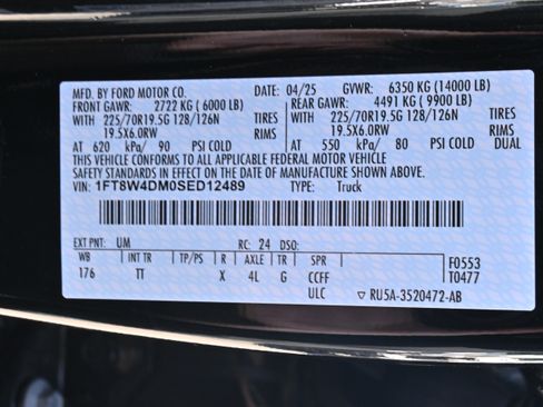 Used 2025 Ford F450 Platinum w/ Platinum Plus Package image 36