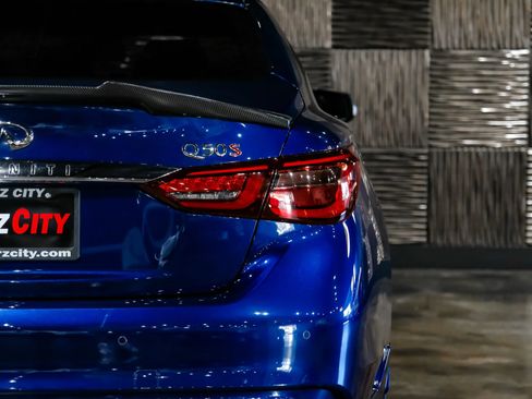 Used 2019 INFINITI Q50 Red Sport 400 w/ Sensory Package AWD/4WD image 50