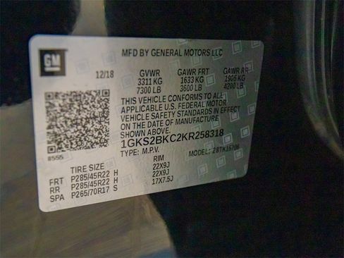 Used 2019 GMC Yukon SLT w/ HD Trailering Package image 37