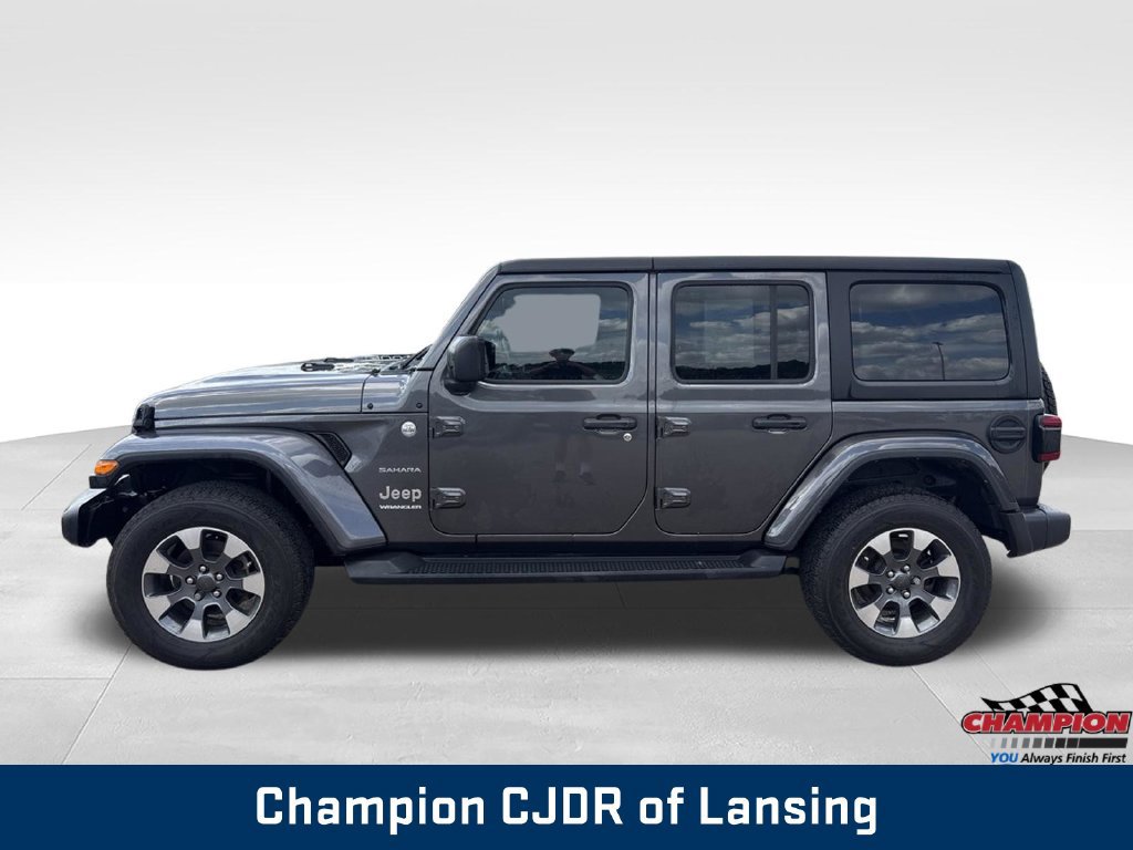 Used 2023 Jeep Wrangler Unlimited Sahara w/ LED Lighting Group AWD/4WD image 4