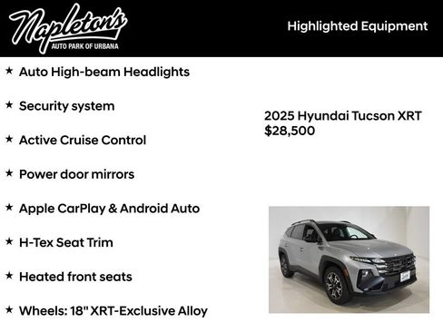 Certified 2025 Hyundai Tucson XRT AWD/4WD image 17