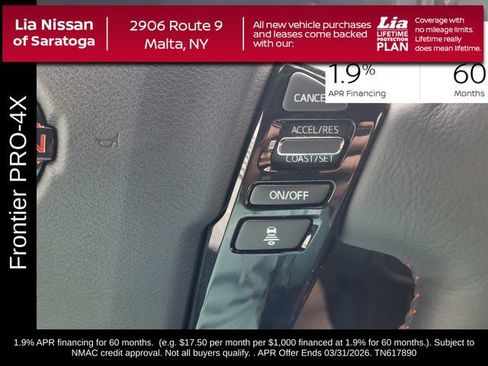 New 2026 Nissan Frontier PRO-4X w/ Pro-4x Convenience Package image 20
