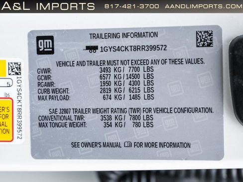 Used 2024 Cadillac Escalade Premium Luxury w/ Performance Package AWD/4WD image 71