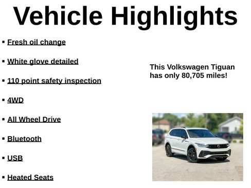 Used 2022 Volkswagen Tiguan SE R-Line AWD/4WD image 36
