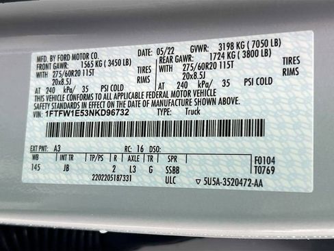 Certified 2022 Ford F150 XL w/ STX Appearance Package image 31