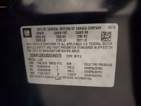 Used 2016 Chevrolet Equinox LTZ w/ Enhanced Convenience Package image 31