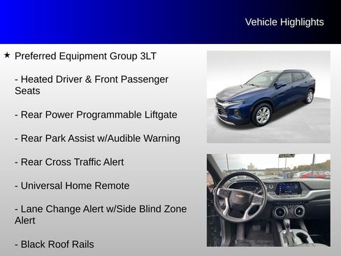 Certified 2022 Chevrolet Blazer LT w/ Sound & Technology Package image 16