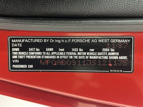 Used 1988 Porsche 911 Carrera image 32