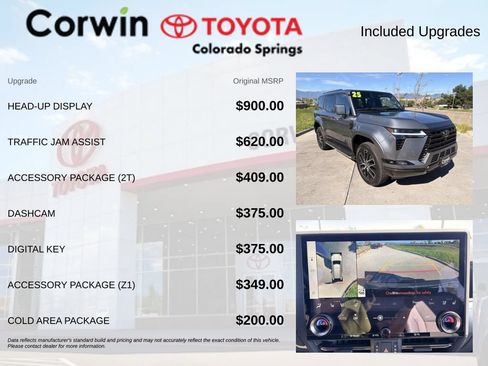 Used 2025 Lexus GX 550 w/ Accessory Package (2T) AWD/4WD image 4