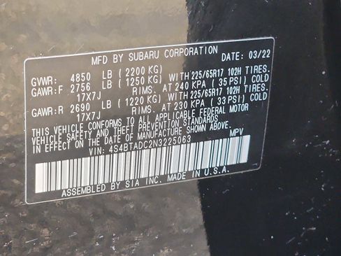 Used 2022 Subaru Outback Premium image 26