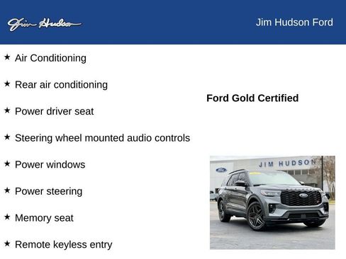 Certified 2025 Ford Explorer ST image 13