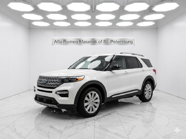 Used 2024 Ford Explorer Limited w/ Limited Technology Package RWD image 2