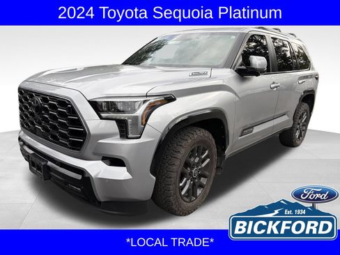 Used 2024 Toyota Sequoia Platinum AWD/4WD image 1