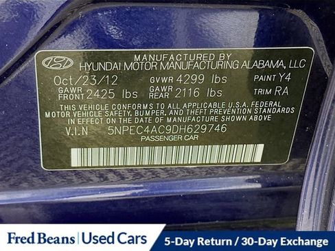 Used 2013 Hyundai Sonata Limited image 33