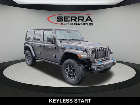 Used 2021 Jeep Wrangler Unlimited Rubicon 4xe w/ Steel Bumper Group AWD/4WD image 15