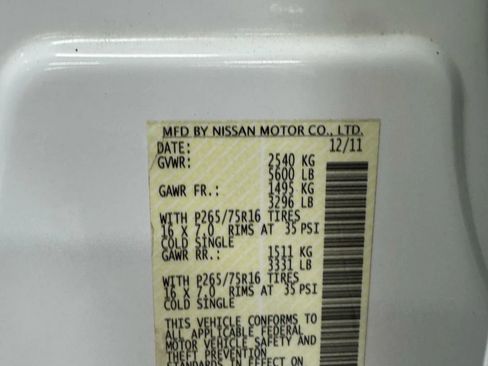 Used 2012 Nissan Frontier PRO-4X w/ Pro-4x Luxury Pkg image 33