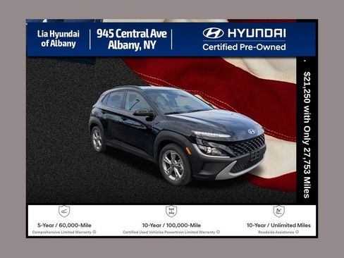 Certified 2023 Hyundai Kona SEL w/ Convenience Package AWD/4WD image 1