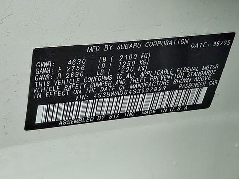 Used 2025 Subaru Legacy Premium w/ Popular Package #1A AWD/4WD image 27