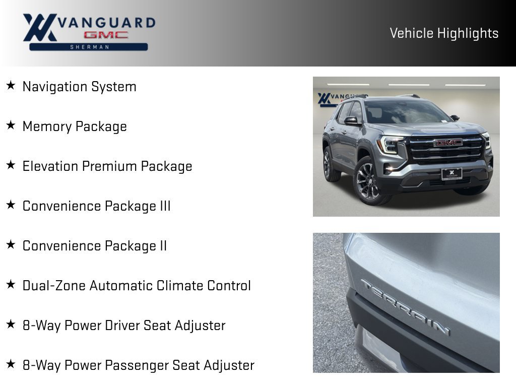New 2027 GMC Terrain Elevation w/ Elevation Premium Package FWD image 10