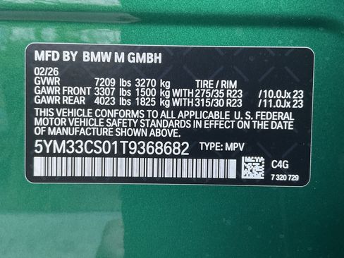 New 2026 BMW XM Label Red AWD/4WD image 37