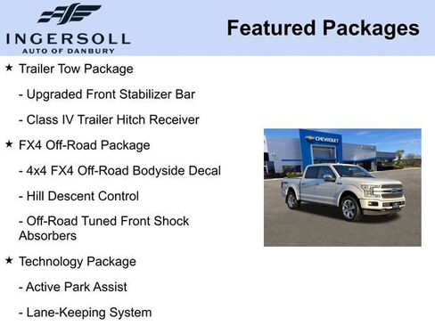 Used 2018 Ford F150 Platinum w/ Equipment Group 701A Luxury image 8