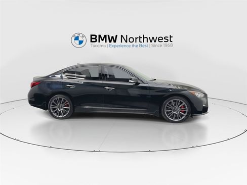 Used 2023 INFINITI Q50 Red Sport 400 w/ Black Opal Edition AWD/4WD image 5