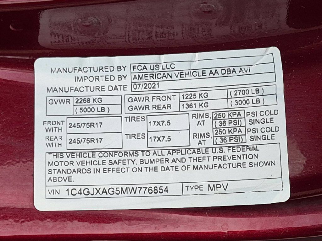 Used 2021 Jeep Wrangler Sport AWD/4WD image 21