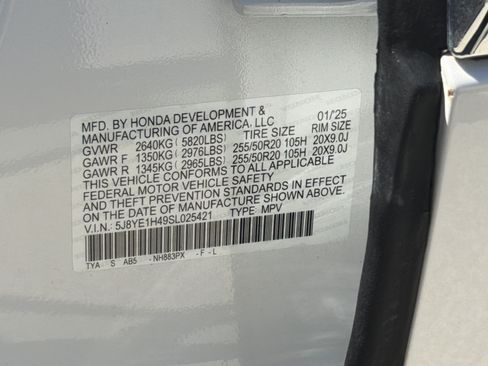 Certified 2025 Acura MDX w/ Technology Package AWD/4WD image 35