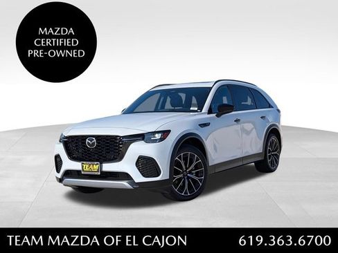 Certified 2025 MAZDA CX-70 Plug-In Hybrid w/ Premium Plus AWD/4WD image 1