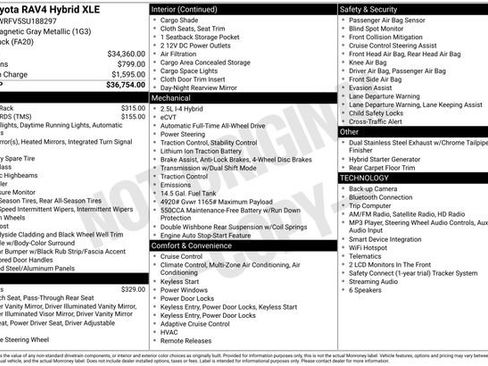 Certified 2025 Toyota RAV4 XLE AWD/4WD image 32