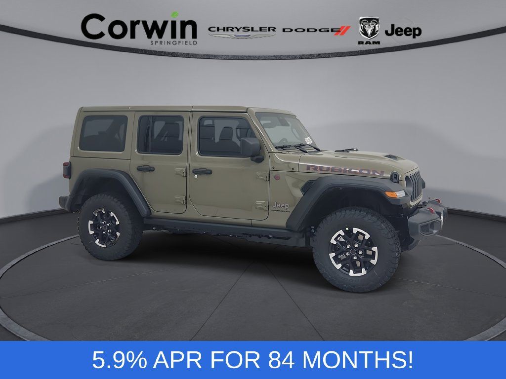 New 2026 Jeep Wrangler Unlimited Rubicon AWD/4WD 360° Tour