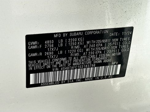 Used 2025 Subaru Outback Premium image 12