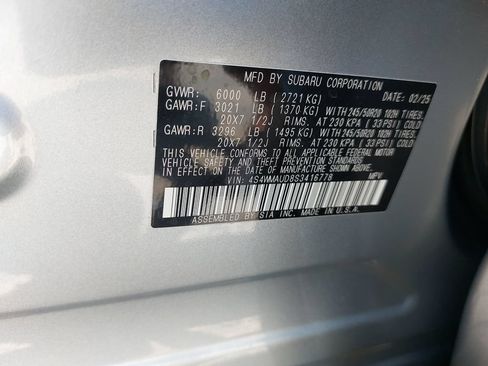 Used 2025 Subaru Ascent Touring AWD/4WD image 32