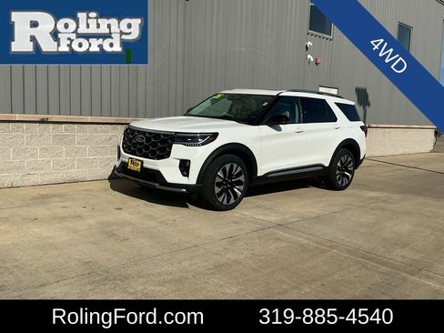 New 2026 Ford Explorer Platinum w/ LUX Leather Package AWD/4WD image 1