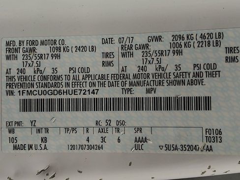 Used 2017 Ford Escape SE FWD image 33