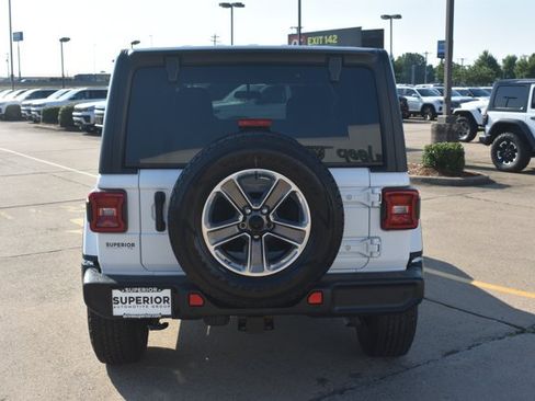 Used 2021 Jeep Wrangler Unlimited Sahara w/ Safety Group AWD/4WD image 6