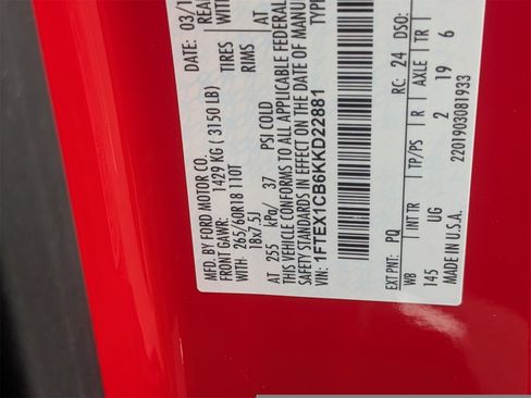 Used 2019 Ford F150 XLT w/ Equipment Group 302A Luxury image 20