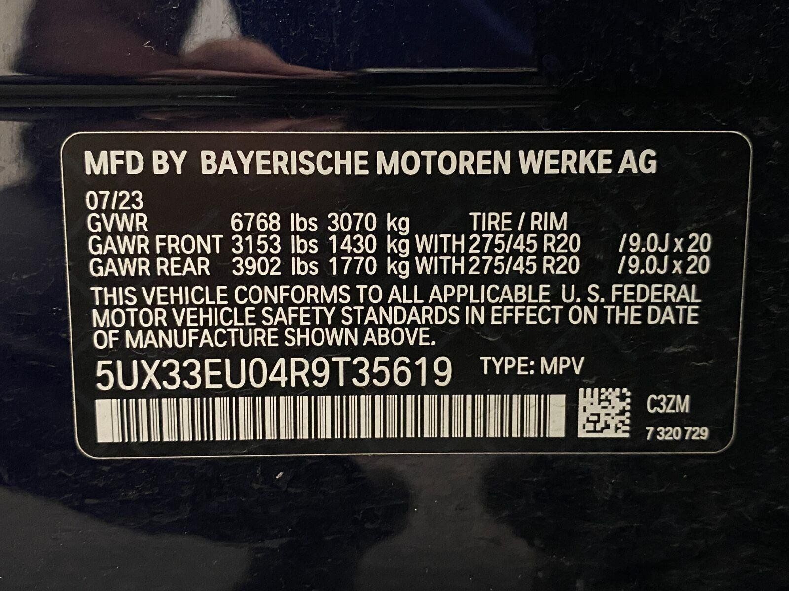 Used 2024 BMW X5 M60i AWD/4WD image 36