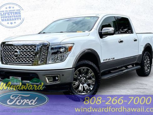 Used 2018 Nissan Titan Platinum Reserve w/ Platinum Utility Package AWD/4WD image 1