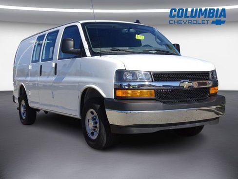 Certified 2024 Chevrolet Express 2500 2500 RWD 135 3D Cargo Van w/ Driver Convenience Package image 1