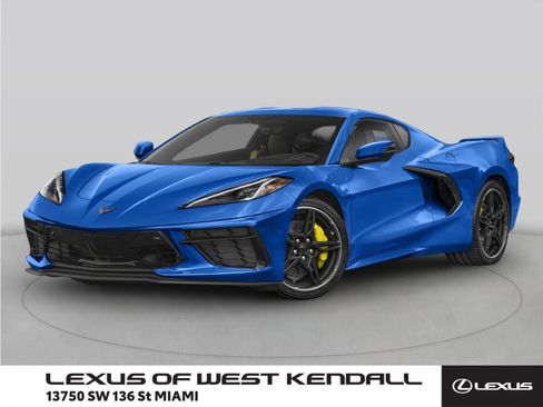 Used 2022 Chevrolet Corvette Stingray Premium Cpe w/ Z51 Performance Package RWD image 1