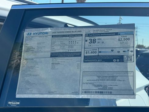 New 2025 Hyundai Tucson Blue image 24