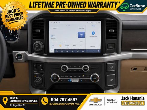 Used 2022 Ford F150 Lariat w/ Equipment Group 502A High AWD/4WD image 20
