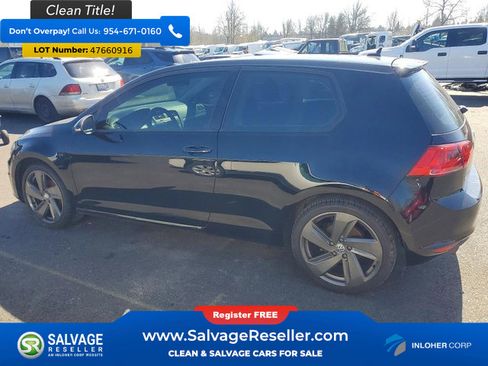 Used 2015 Volkswagen Golf Launch Edition FWD image 3
