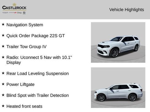New 2026 Dodge Durango GT w/ Trailer Tow Group IV AWD/4WD image 2