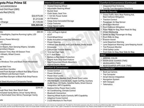 Used 2024 Toyota Prius Prime SE image 2