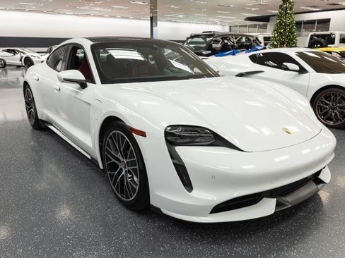 Used 2020 Porsche Taycan Turbo AWD/4WD image 3