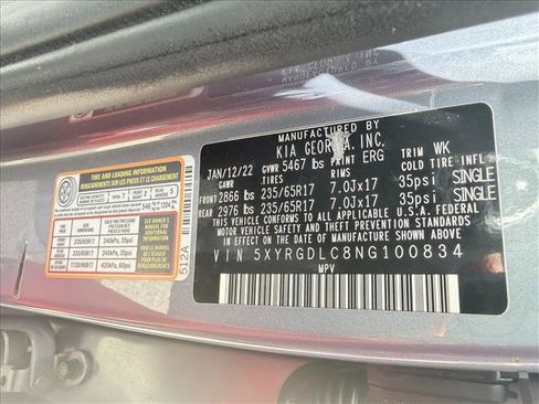 Used 2022 Kia Sorento LX AWD/4WD image 16